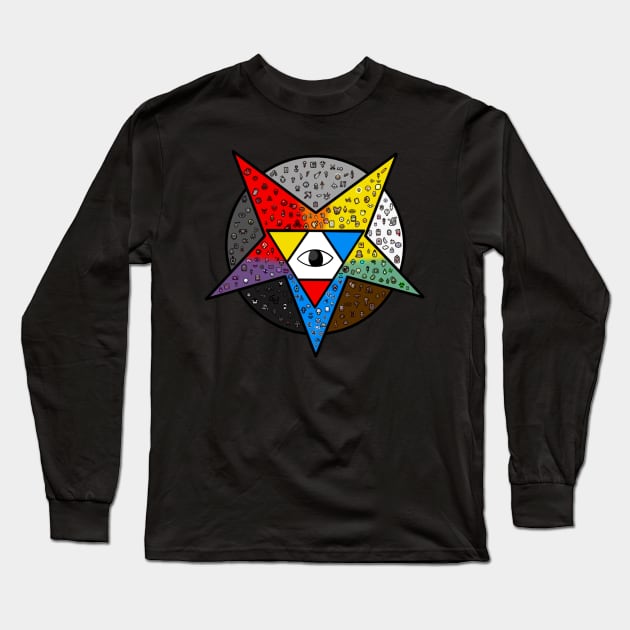 Godhead Long Sleeve T-Shirt by Pawful's Designs